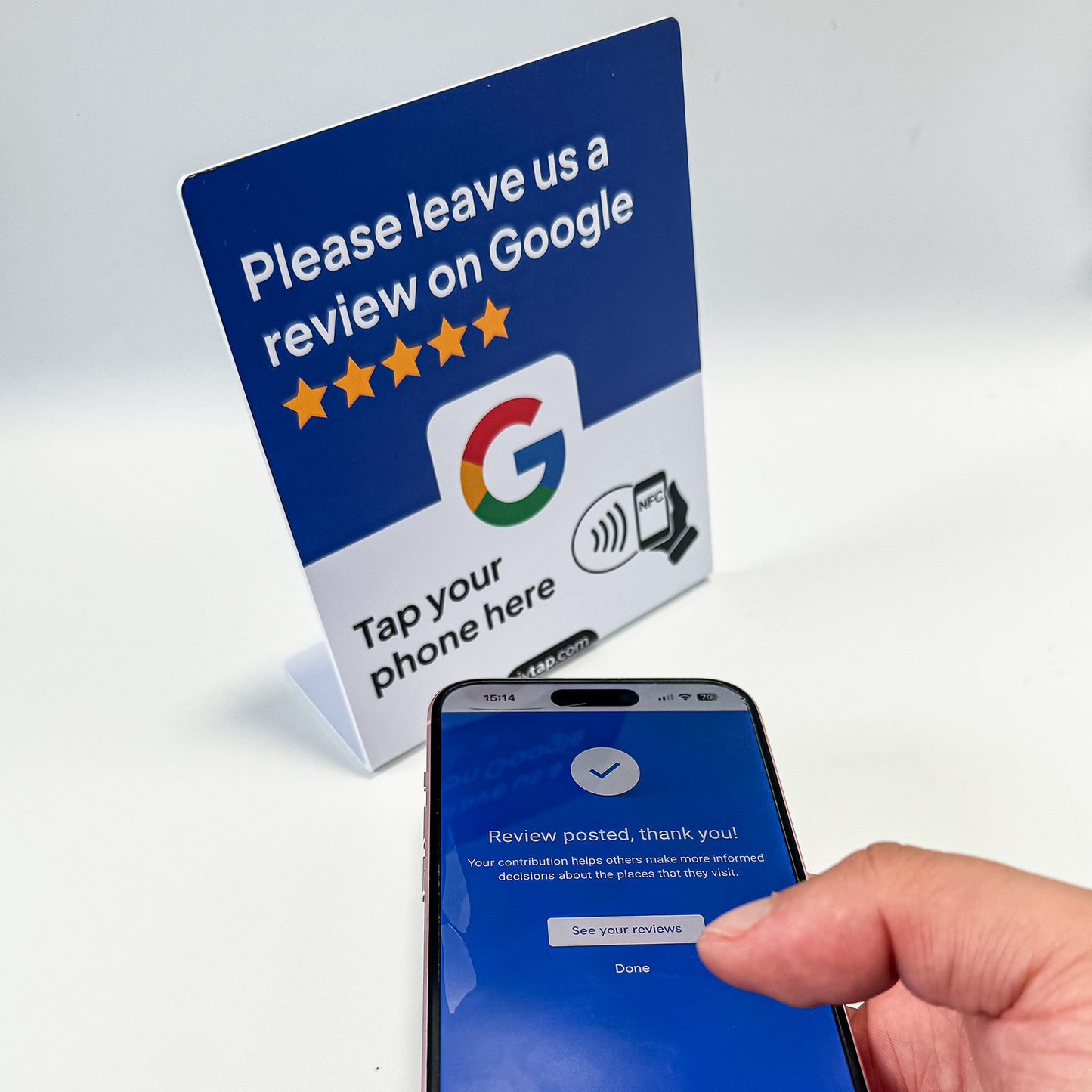 Google Reviews - Stand